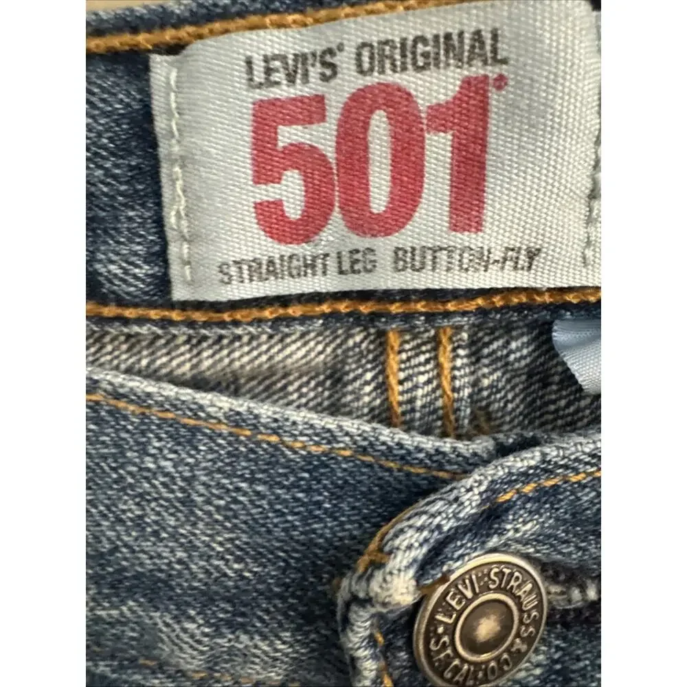 Vintage 90s Levis 501xx Jeans Mens‎ 38x 30 Button Fly Made in 1993 Straight Leg